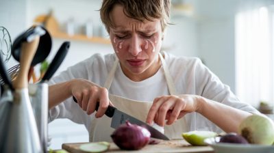 Comment minimiser les larmes quand vous coupez des oignons ? Techniques simples