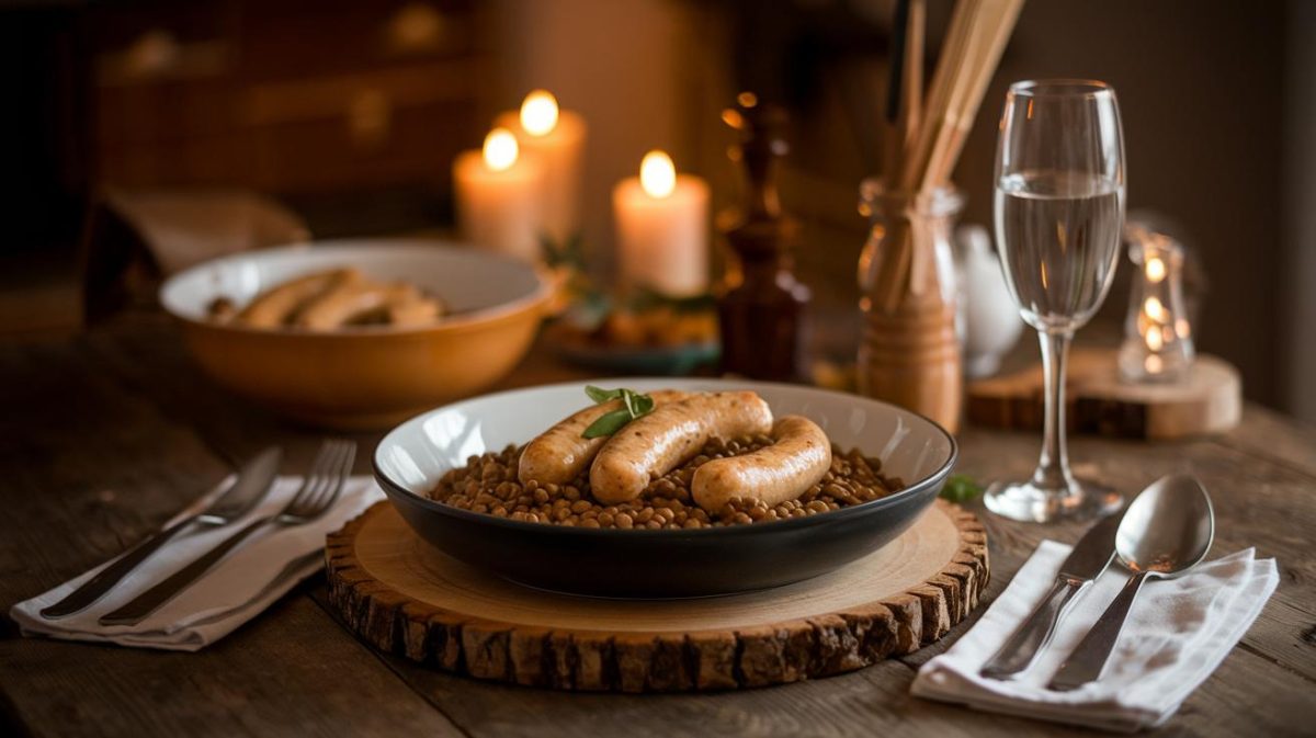 Transformez votre dîner en un festin avec des saucisses aux lentilles économiques et savoureuses